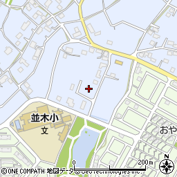 茨城県つくば市大角豆1402周辺の地図