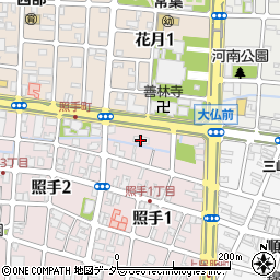 西巌寺周辺の地図
