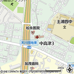 茨城県出先機関　土木部土浦土木事務所検査監周辺の地図