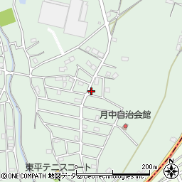 埼玉県東松山市東平1229-12周辺の地図