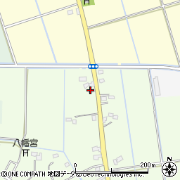埼玉県比企郡吉見町松崎179周辺の地図
