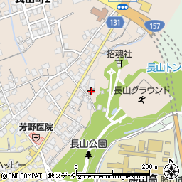 長山町ふれあい会館周辺の地図