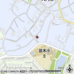 茨城県つくば市大角豆1340周辺の地図