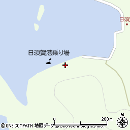 日須賀港旅客船ターミナル（島前町村組合）周辺の地図