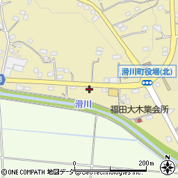 滑川福田郵便局 ＡＴＭ周辺の地図