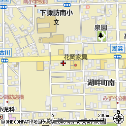 長野県諏訪郡下諏訪町6142-2周辺の地図