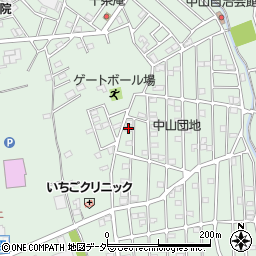 埼玉県東松山市東平1894-9周辺の地図