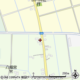 埼玉県比企郡吉見町松崎176周辺の地図