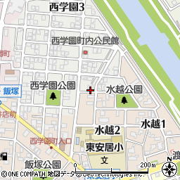 〒918-8064 福井県福井市西学園の地図