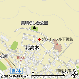 長野県諏訪郡下諏訪町9430周辺の地図