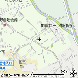 千葉県野田市東高野136周辺の地図