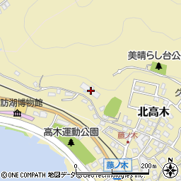 長野県諏訪郡下諏訪町9495周辺の地図