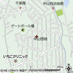 埼玉県東松山市東平1894-206周辺の地図