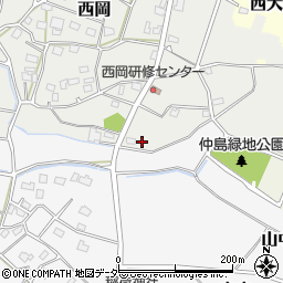 茨城県つくば市西岡137-1周辺の地図