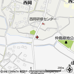 茨城県つくば市西岡137周辺の地図