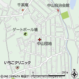 埼玉県東松山市東平1894-38周辺の地図
