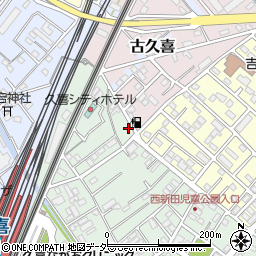 うなぎ中村周辺の地図