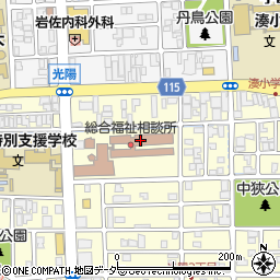 福井県総合福祉相談所周辺の地図
