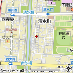 長野県諏訪郡下諏訪町4372周辺の地図