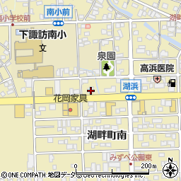 長野県諏訪郡下諏訪町6158周辺の地図
