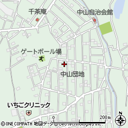 埼玉県東松山市東平1894-36周辺の地図