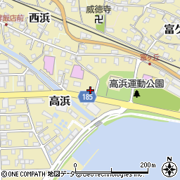 丸亀製麺諏訪店周辺の地図