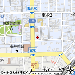 常盤工業株式会社福井営業所周辺の地図