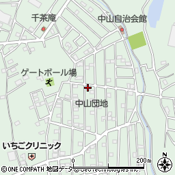 埼玉県東松山市東平1894-68周辺の地図