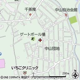 埼玉県東松山市東平1894-13周辺の地図
