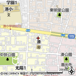 福井県福井市光陽1丁目2周辺の地図