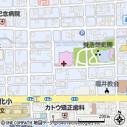 福井市立郷土歴史博物館周辺の地図