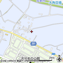 茨城県つくば市大角豆1196周辺の地図