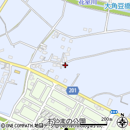 茨城県つくば市大角豆1195周辺の地図