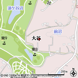 埼玉県東松山市大谷2492周辺の地図