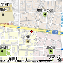 中華料理 森餃子周辺の地図