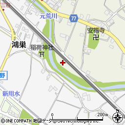 埼玉県鴻巣市郷地544周辺の地図