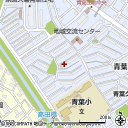 公団久喜青葉団地２－６周辺の地図