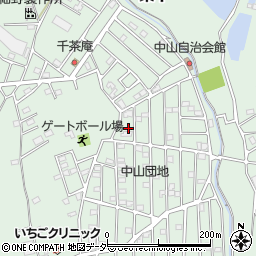 埼玉県東松山市東平1894-72周辺の地図