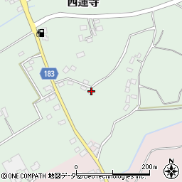 茨城県行方市西蓮寺388-1周辺の地図