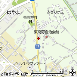 千葉県野田市東高野67周辺の地図