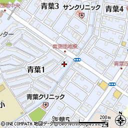 公団久喜青葉団地１－２５周辺の地図