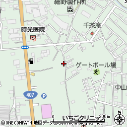 埼玉県東松山市東平1788-3周辺の地図