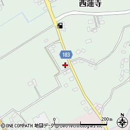 茨城県行方市西蓮寺326周辺の地図