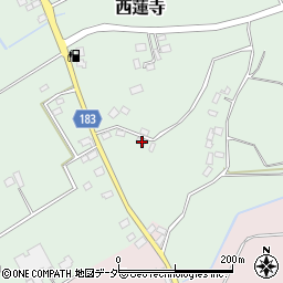 茨城県行方市西蓮寺388周辺の地図
