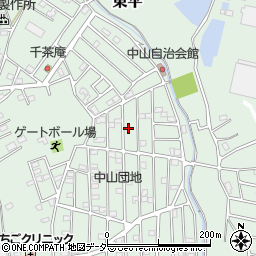 埼玉県東松山市東平1894-92周辺の地図