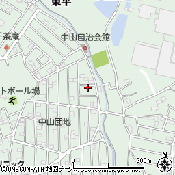 埼玉県東松山市東平1894-185周辺の地図