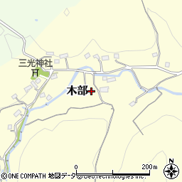 埼玉県比企郡小川町木部371周辺の地図