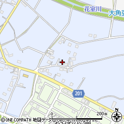 茨城県つくば市大角豆1165周辺の地図