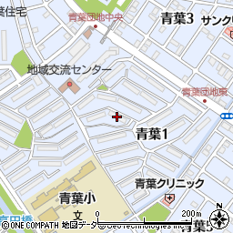 公団久喜青葉団地１－１４周辺の地図