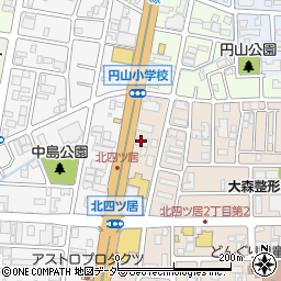 がくぶち屋ひろた福井店周辺の地図